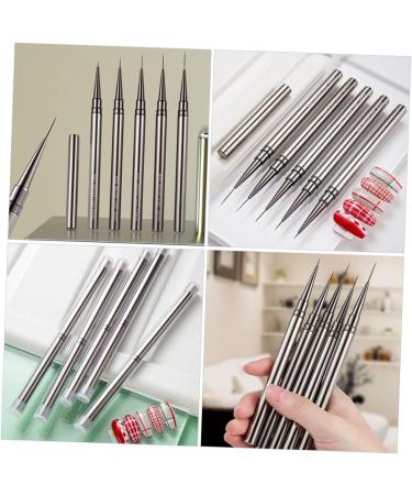 HAPINARY Nail Art Drawing Pen Nail Pens Salon Nail Art Tools Nail Art Liner Pen Nail Design Liner Manicure Brush Manicure Liner Nail Painting Brush Nail Art Pen Nails Brush Pen Nail Salon 18.00X1.00X1.00CM As Shown 2 - Buy Online on GoSupps.com