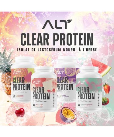 ALT Clear Whey Isolate Grass-Fed Protein - Watermelon Strawberry 730g 25 Servings - Buy Online on GoSupps.com