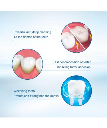 Tooth Whitening Serum - 3 Pieces 30ml | Sensitive Teeth | Fresh Breath Stain Removal & Gum Protection - Buy Online on GoSupps.com