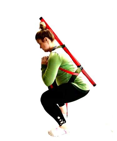 Posture Corrector for Men & Women | Adjustable Back & Shoulder Brace for Pain Relief | Patented Neck & Back Crack Stick for Better Posture & Weight Lifting Support - Buy Online on GoSupps.com