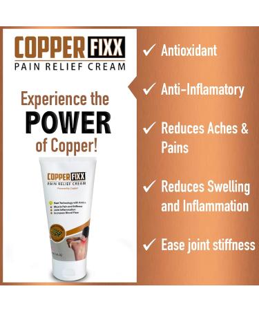 Buy Pain Relief Cream 5 Fl Oz - Copper & Heat Technology for Arthritis Muscle & Joint Inflammation - Fast Acting Arnica Solution - Buy Online on GoSupps.com