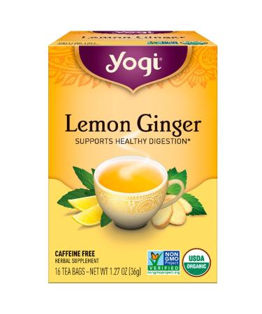 Yogi Yogi Tea ginger lemon caffeine-free 16 tea bags 1.27 oz (36 g)