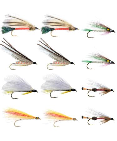 The Fly Fishing Place Classic Streamers Fly Fishing Flies Collection - Assortment of 12 Trout Wet Fly Streamer Flies - Hook Size 4 - Buy Online on GoSupps.com