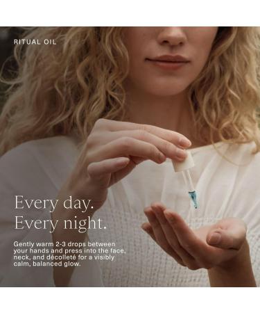 Oak Essentials Ritual Oil | Lightweight Blue Tansy Face Oil with Vitamin-Rich Botanicals for Restoring Balance and Radiance 1 Fl Oz 1 Fl Oz (Pack of 1) Multicoloured - Buy Online on GoSupps.com