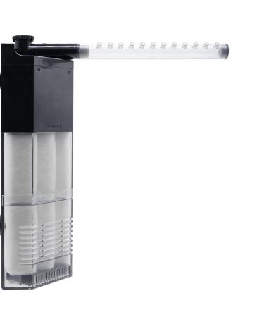 Dennerle Nano Corner Filter XXL | Filter for aquariums up to 90 liters | Powerful quiet & compact Corner Filter 90