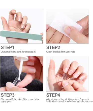 Sularpek Nail Glue Set - 2pcs 7ML Extra Strong False Nail Glue for Manicure - Buy Online on GoSupps.com