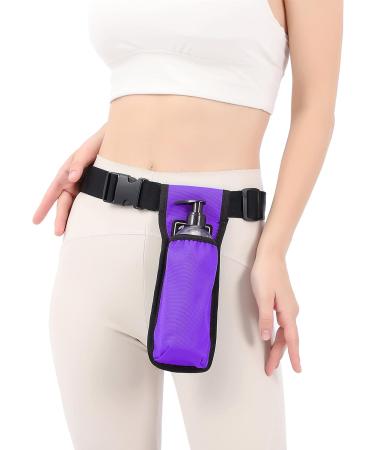 Buy Purple Massage Bottle Bag | Massage Oil Holster for Therapists | Durable & Stylish - Buy Online on GoSupps.com