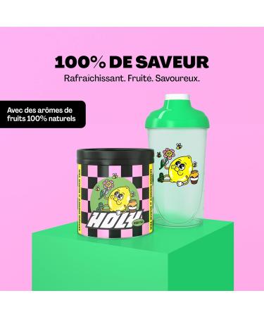 HOLY Iced Tea Lemon Honey x Black Tea | 50 portions avec antioxydants et super-aliments | Th glac sans sucre avec formule Relax | V g talien avec ar mes de fruits 100% naturels - Buy Online on GoSupps.com