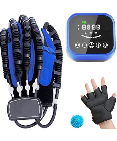 Robot Glove Hand Training Rehabilitation Hemiplegia Finger Rehabilitation Trainer Robot Gloves for Stroke Hemiplegia Hand Function Recovery Relief Finger Cramps Left Medium