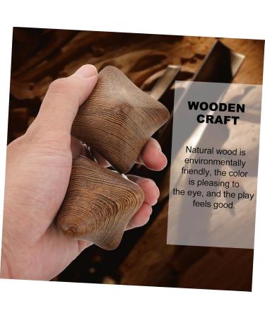 Healvian 6 Stk Wenge Health Balls - Acupuncture & Thai Massage Tools | Wooden Gymnasium Massage Rollers - Chinese Health Balls (7x7x7cm 3pcs) - Buy Online on GoSupps.com