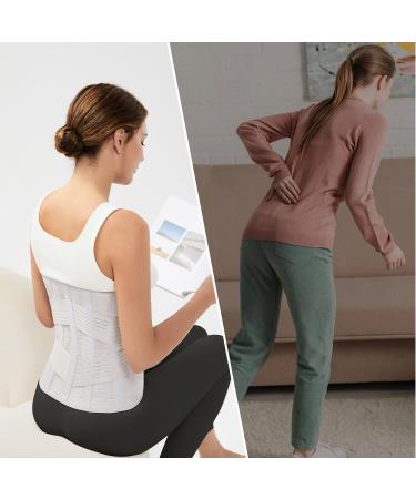 32 CM Wide Back Brace - Ergonomic Pain Relief Support Belt for Men & Women - Soft Lumbar Mesh for Herniated Disc & Sciatica (XX-Large - Buy Online on GoSupps.com