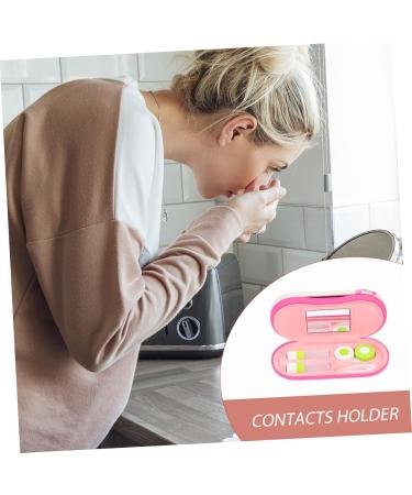 Buy SOLUSTRE 4 Sets Double Layer Glasses Cases - Elegant Leather PU Storage for Women - International Shipping Available - Buy Online on GoSupps.com