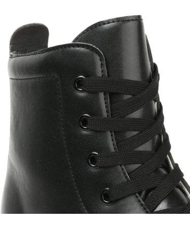 YYW High Top PU Leather Roller Skates - Women/Men, Double-Row, Indoor/Outdoor - Black Flash Wheel - Size 37 - Buy Online on GoSupps.com