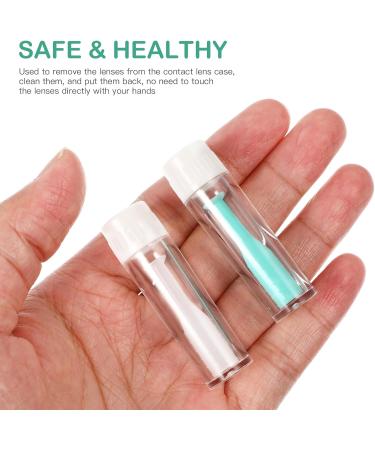 4 PCS Silicone Contact Lens Inserter Remover Plunger Hard Lens Remover Holder Contact Lens Applicator Cup Soft Contact Lens Removal Tool Suction Stick for Soft Lenses - Buy Online on GoSupps.com