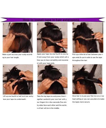 Honey Blonde Kinky Straight Tape In Hair Extensions - 100% Human Hair 40 Pieces 100g #30 - 18 Inch - Buy Online on GoSupps.com