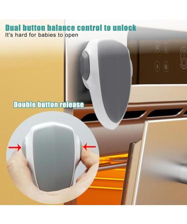 12 Pieces Child Lock Stove Rotary Knobs | Nizirioo Herd Safety Set for 4.2 cm Knobs | Premium Oven Protection Kit - Buy Online on GoSupps.com