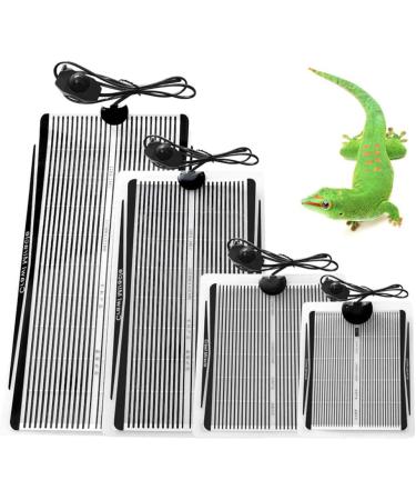 DesignerBox Reptile Heat Mat 35W Adjustable Under Tank Heater with Temperature Control Reptile Heat Pad for Reptiles Snake Lizard Turtle Gecko Spider Scorpion Frog Tortoise Plant Box (35W) - Buy Online on GoSupps.com