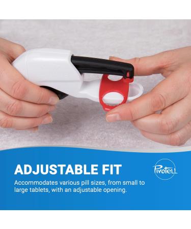 Bouton poussoir Pivotell Pill pour blisters : une aide pour pousser facilement et rapidement les comprim s des blisters - Buy Online on GoSupps.com