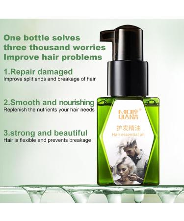 Hair Repair Oil for Women | 70ml Prevents Dryness Portable Oil for Frizzy Hair - Hair Care Oils for Home Travel Vacation Excursions  - Buy Online on GoSupps.com