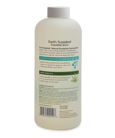 Earth Supplied Eucalyptus Foam Bath 34 OZ - Buy Online Now - Buy Online on GoSupps.com