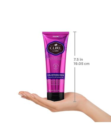 HASK Curl Care Curl Defining Cream 198 ml - Define and Enhance Your Curls - Buy Online on GoSupps.com