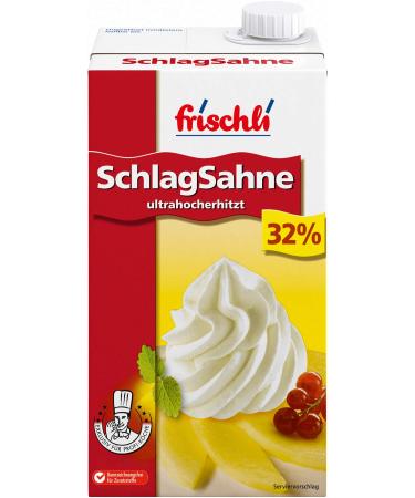 Frischli - whipped cream ultra high temperature 32% 1000g