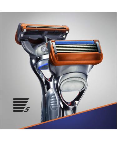Gillette Fusion5 Shaving System for Men - 4 Pack | Best International Shipping Available - Buy Online on GoSupps.com