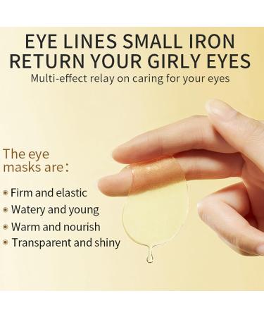 24K Gold Under Eye Patches for Puffy Eyes & Dark Circles - Anti-Wrinkle Collagen Treatment Pads for Women - Korean Skincare, 60pcs - Buy Online on GoSupps.com