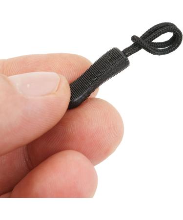 Zipper Pendant for Threading - 12 Pack Black Nylon Replacement Zippers (61 x 9 mm) for Sports Clothing Backpacks & Bags - Buy Online on GoSupps.com