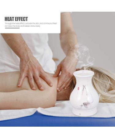 Magiclulu Scratch Cup & Moxa Ball Burner - Weight Loss Cupping Therapy - Portable Ceramic Vascular Cup Combo - Buy Online on GoSupps.com