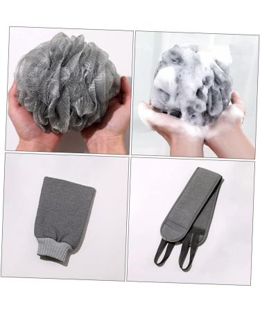 Ipetboom Bath Towel & Scrubber Set | Cleaning Sponges Massage Gloves & Body Wash Tools - International Shipping Available - Buy Online on GoSupps.com