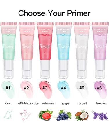 Oil-Free Full Coverage Makeup Primer | Long Lasting, Hydrating & Smoothing | Matte Foundation Base - Lavender - Buy Online on GoSupps.com