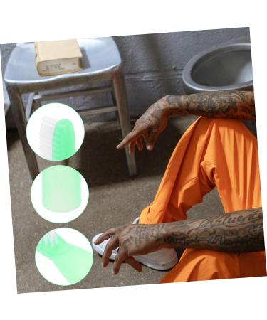 Buy Gatuida 10-Pack Prison Toothbrush - Ideal for Camping & Travel | Durable Cleaning Tools - Buy Online on GoSupps.com