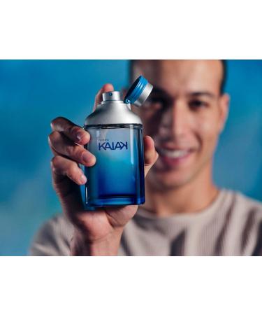 natura Kaiak Classic Eau de Toilette for Men - Aromatic Scent with Bergamot Almalfi Lemon Jasmine Woods & Musk - Long-Lasting Fragrance 100ml - Buy Online on GoSupps.com