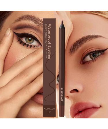 Crayons Eye Liner - Double Fonction Imperm able Anti-T che Imperm able Stylo Sourcils Longue Dur e Maquillage Beaut Pour Quotidien Rendez-vous Anniversaire Couleur chocolat - Buy Online on GoSupps.com