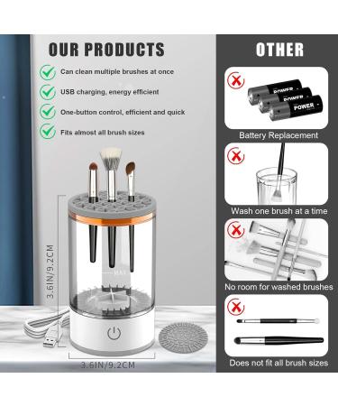 Portable Electric Makeup Brush Cleaner | Beauty Blender Cleaner | Perfect Gift for Makeup Lovers - Buy Online on GoSupps.com