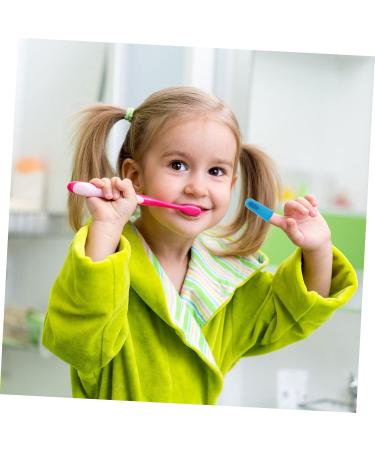 Minkissy 8 Pack Silicone Toothbrushes for Kids - Finger Brushes for Oral Care Colorful and Fun Cleaning Toys - Buy Online on GoSupps.com