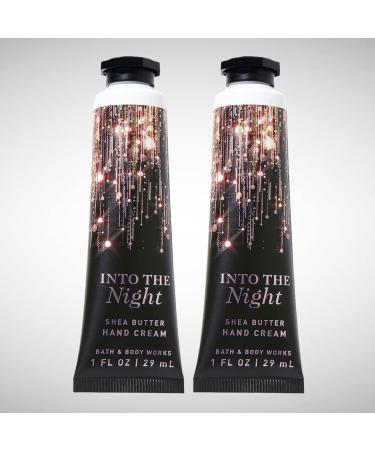 Bath & Body Works Shea Butter Hand Cream Travel Size 1.0oz 2-Pack - Into The Night - Buy Online on GoSupps.com