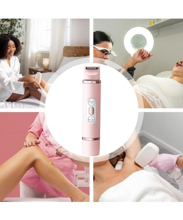 Women Bikini Epilator Shaver Body Hair Trimmer for Women Double Head Waterproof Electric Device Shaver and Epilator for Shaving Legs Face Care Intimate Zone and - Buy Online on GoSupps.com