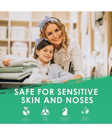 Travel Laundry Detergent Sheets | Plant-Based Eco Soap for Handwashing & Machine | High-Efficiency Free & Clear Fresh Scent | 50 Count (100 Loads - Buy Online on GoSupps.com