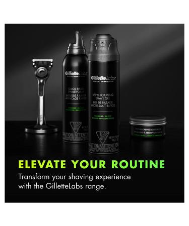 GilletteLabs Men's Rapid Foaming Shave Gel - 7 OZ - Buy Online on GoSupps.com