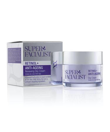 Super Facialist Retinol+ Anti-Ageing Renewing Day Cream Firms Skin and Targets Wrinkles and Fine Lines 50 ml Retinol+ Day Cream