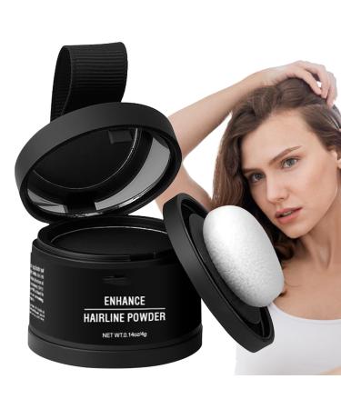 Hair Powder Hair Powder Hair Texture Powder with Applicator - Long Lasting Coverage Hair Shading Tool Corrector for Black