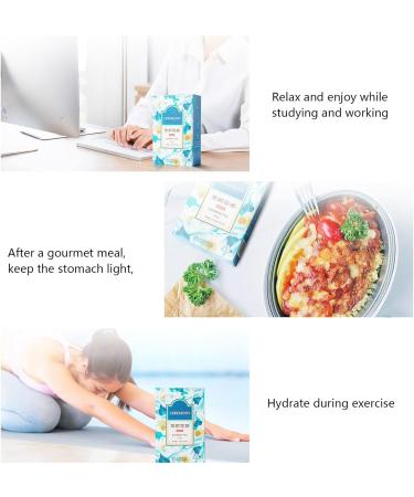 Herbal Tea 9 Count Jasmine Floral Aroma Tea Independent Sugar Free Jasmine Tea Bag - Buy Online on GoSupps.com