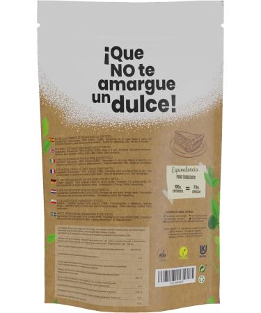 Erythritol 1kg 100% Natural Sweetener 0 Calories DulciLight Zero |+5 Free Brown Sweetener Sachets for You | Ideal for The Keto Diet | DulciLight The Natural Taste of Sugar - Buy Online on GoSupps.com