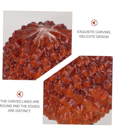 Buy Homoyoyo 2st Carving Wooden Baoding Balls - Handcrafted Acupressure Massage Toy | International Shipping - Buy Online on GoSupps.com