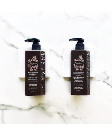 Saphira Mineral Moisturizing Conditioner - Hydrating Deep Conditioner for Dry, Damaged, Bleached, Color-Treated Hair - 8.5 fl oz - Sulfate-Free, Paraben-Free - Nourishes and Revitalizes - Buy Online on GoSupps.com