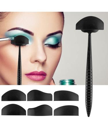 Crease Line Kit 2 Pack 6 in 1 Eye Shadow Applicator Portable Eye Shadow Stamp Set Silicone Eyeshadow Stamp Crease Tools Eyeshadow Make Up Kit Great with Eyeshadow Palletes And Eyeshadow Brushes - Buy Online on GoSupps.com
