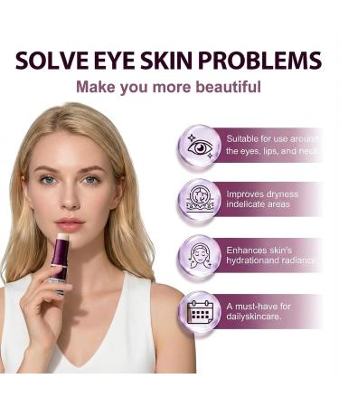 XILRVON 2 PCS Calcium Volume Multi Balm Anti Wrinkle Calcium Collagen Balm for Firming Lifting & Hydrating Skin Korean Skincare Stick for Eyes Neck & Face Reduces Sagging & Fine Lines - Buy Online on GoSupps.com