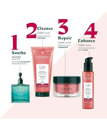 Ren Furterer - COLOR GLOW - Thermo-Protective Glow Cream - Moisturizing Shine Treatment for Colored Hair - 100ml - Buy Online on GoSupps.com
